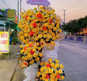 KỆ HOA KHAI TRƯƠNG TƯƠI ĐẸP