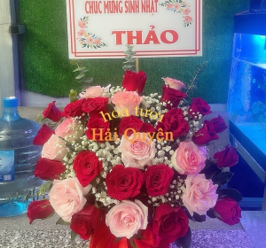 HOA CHÚC MỪNG HỒNG ĐỎ