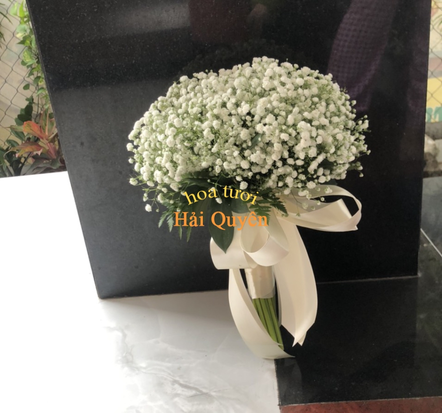 HOA CẦM TAY CÔ DÂU BABY
