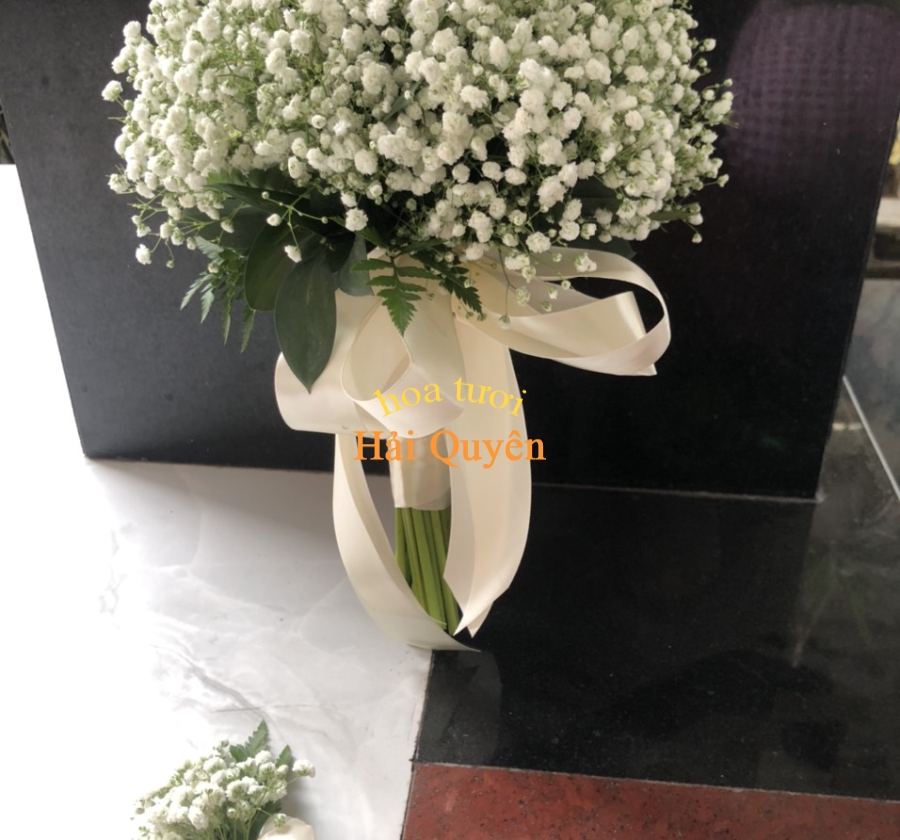 HOA CẦM TAY CÔ DÂU BABY